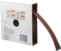 3M - 1-1/2" x 50 Yd 120 Grit Aluminum Oxide Cloth Roll - Fine Grade, J Weighted Backing - Eagle Tool & Supply