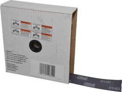3M - 2" x 50 Yd 400 Grit Aluminum Oxide Cloth Roll - Extra Fine Grade, J Weighted Backing - Eagle Tool & Supply