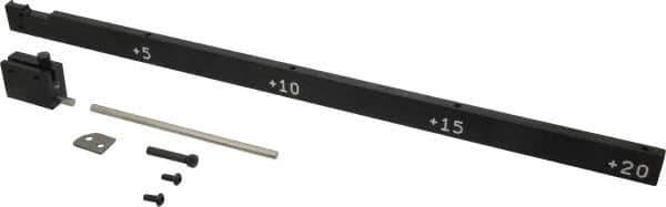 SPI - 26" OAL, Accurate up to 0.003", Anodized Caliper Extender - 1 Piece, For Use with 6" Dial, Vernier & Electronic Calipers - Eagle Tool & Supply