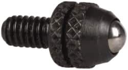 SPI - #4-48, 0.0780" Ball Diam, Steel Contact Point - 1" Contact Point Length, Use with 13-190-4 Dial Depth Gage - Eagle Tool & Supply