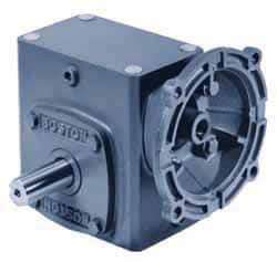 Boston Gear - 1 Centerline Distance, 5:1, 350 RPM Output,, Speed Reducer - Single Shaft Left, 56C NEMA - Eagle Tool & Supply