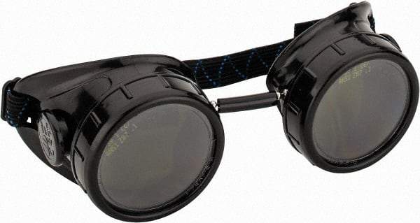 PRO-SAFE - Size Universal, Green Welding Goggles - Black Frame - Eagle Tool & Supply