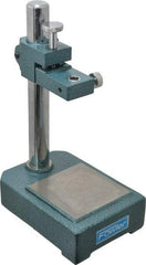 Fowler - Steel, Rectangular Base, Comparator Gage Stand - 8-1/2" High, 6" Base Length x 4" Base Width x 1-1/2" Base Height, Includes Holder - Eagle Tool & Supply