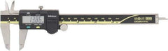 Mitutoyo - 0 to 150mm Range, 0.01mm Resolution, Electronic Caliper - Stainless Steel with 40mm Stainless Steel Jaws, 0.03mm Accuracy, SPC Output - Eagle Tool & Supply