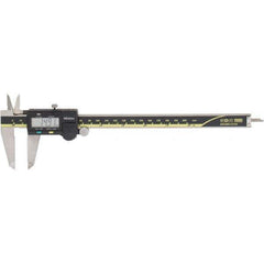 Mitutoyo - 0 to 200mm Range, 0.01mm Resolution, Electronic Caliper - Stainless Steel with 50mm Stainless Steel Jaws, 0.03mm Accuracy, SPC Output - Eagle Tool & Supply