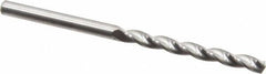 M.A. Ford - #27 150° Solid Carbide Jobber Drill - Bright Finish, Right Hand Cut, Parabolic Flute, Straight Shank, 2-1/2" OAL, Standard Point - Eagle Tool & Supply