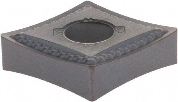 Kennametal - CNMG642 MS Grade KC5510 Carbide Turning Insert - TiAlN Finish, 80° Diamond, 3/4" Inscr Circle, 1/4" Thick, 1/32" Corner Radius - Eagle Tool & Supply