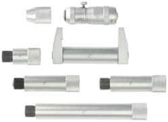 Fowler - 4 to 120", Mechanical Inside Hole Micrometer - 0.001" Graduation, 0.0029" Accuracy - Eagle Tool & Supply