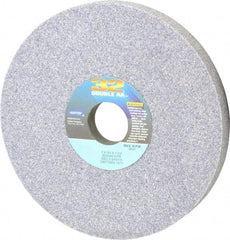 Norton - 7" Diam x 1-1/4" Hole x 3/4" Thick, I Hardness, 46 Grit Surface Grinding Wheel - Aluminum Oxide, Type 1, Coarse Grade, 3,600 Max RPM, Vitrified Bond, One Side Recess - Eagle Tool & Supply