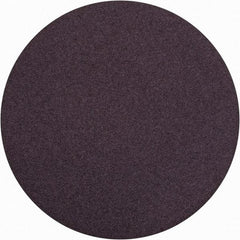 Norton - 15" Diam, 50 Grit Aluminum Oxide Adhesive PSA Disc - Coarse Grade, Brown, X Weighted Backing, Flexible - Eagle Tool & Supply