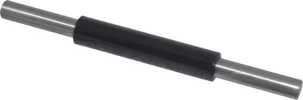 SPI - 5 Inch Long, Accuracy Up to 0.0002 Inch, Flat End Micrometer Calibration Standard - Use with Micrometers, Includes Heat Insulating Handle - Eagle Tool & Supply