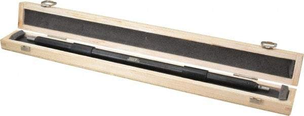 SPI - 17 Inch Long, Accuracy Up to 0.0002 Inch, Spherical End Micrometer Calibration Standard - Use with Micrometers, Includes Heat Insulating Handle - Eagle Tool & Supply