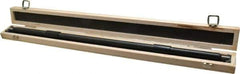 SPI - 23 Inch Long, Accuracy Up to 0.0002 Inch, Spherical End Micrometer Calibration Standard - Use with Micrometers, Includes Heat Insulating Handle - Eagle Tool & Supply