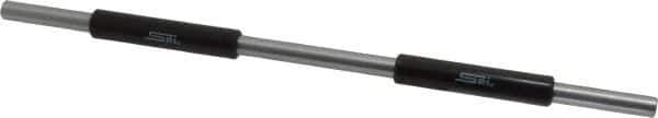 SPI - 10 Inch Long, Accuracy Up to 0.0002 Inch, Flat End Micrometer Calibration Standard - Use with Micrometers, Includes Heat Insulating Handle - Eagle Tool & Supply