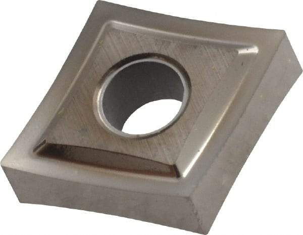 Kennametal - CNGP430.5 Grade KC5410 Carbide Turning Insert - TiB2 Finish, 80° Diamond, 1/2" Inscr Circle, 3/16" Thick, 0.0079" Corner Radius - Eagle Tool & Supply