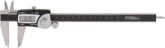 Fowler - 0 to 200mm Range, 0.01mm Resolution, Electronic Caliper - Ceramic with 1.96" Jaws, 0.04mm Accuracy - Eagle Tool & Supply