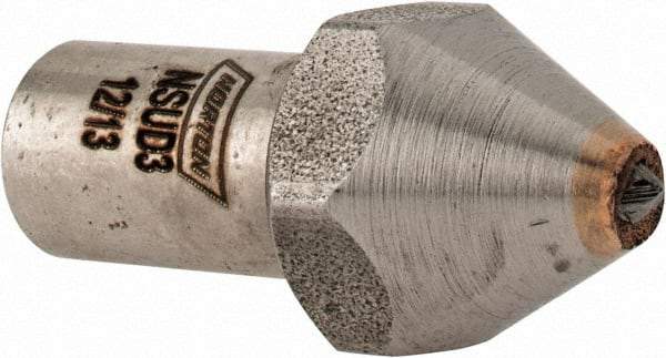 Norton - 1/3 Carat Single Point Diamond Dresser - 1-7/16" Long x 7/16" Shank Diam, 5/8" Diam Head - Eagle Tool & Supply