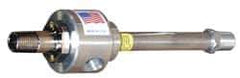 Vortec - 7" Long Hose, 900 BTU/Hr Air Capacity, 1 Outlet, Cold Air Coolant System - 1.88" Hose Inside Diam, 7" Tank/Unit Length, 1-5/8" Tank/Unit Width - Eagle Tool & Supply