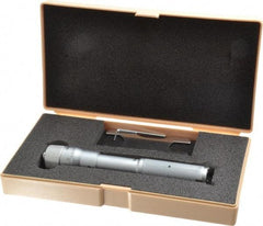Mitutoyo - 0.8 to 1", Mechanical Inside Hole Micrometer - 0.0002" Graduation, 0.00015" Accuracy, Ratchet Stop Thimble - Eagle Tool & Supply