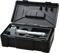 Mitutoyo - 2-1/2 to 3", Mechanical Inside Hole Micrometer - 0.0002" Graduation, 0.00015" Accuracy, Ratchet Stop Thimble - Eagle Tool & Supply