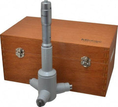 Mitutoyo - 5 to 6", Mechanical Inside Hole Micrometer - 0.0002" Graduation, 0.00025" Accuracy, Ratchet Stop Thimble - Eagle Tool & Supply