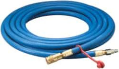 3M - 25 Ft. Long, High Pressure Straight SAR Supply Hose - 3/8 Inch Inside Diameter, Compatible with V and W Series Air Control Devices and Dual Airline Systems - Eagle Tool & Supply