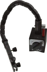 Flexbar - 90 Lb Magnetic Force, Fine Adjustment Indicator Positioner & Holder with Base - Flexible Arm, Rectangular Base, 2-5/8" Base Height, 2-1/4" Base Length, 2" Base Width - Eagle Tool & Supply