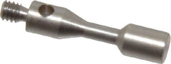 SPI - 3 mm Ball Diameter, M2 Thread, Steel Point Disc Tip CMM Stylus - 13 mm Overall Length - Eagle Tool & Supply