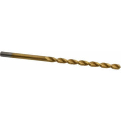 Cleveland - 9/32" 135° Parabolic Flute Cobalt Taper Length Drill Bit - Eagle Tool & Supply