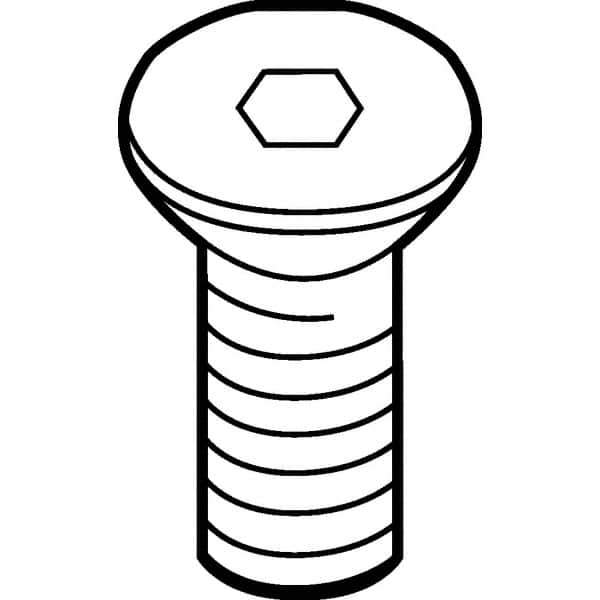 Kennametal - Cap Screw for Indexables - For Use with Shims - Eagle Tool & Supply