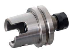 Kennametal - 0.08" to 13/16" Capacity, 65mm Projection, Modular Connection, ER32 Collet Chuck - 110.01mm OAL - Exact Industrial Supply