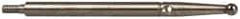 Compac - 2mm Ball Diam, Carbide, Ball Test Indicator Contact Point - 1.44" Contact Point Length, Use with Brown & Sharpe Dial Test Indicators - Eagle Tool & Supply