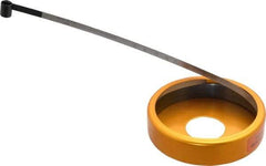 Made in USA - 0.001 Inch Graduation, 12 to 36 Inch Measurement, Spring Steel Diameter Tape Measure - 1/2 Inch Wide, 0.01 Inch Thick - Eagle Tool & Supply