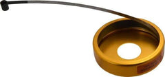 Made in USA - 0.001 Inch Graduation, 24 to 48 Inch Measurement, Spring Steel Diameter Tape Measure - 1/2 Inch Wide, 0.01 Inch Thick - Eagle Tool & Supply