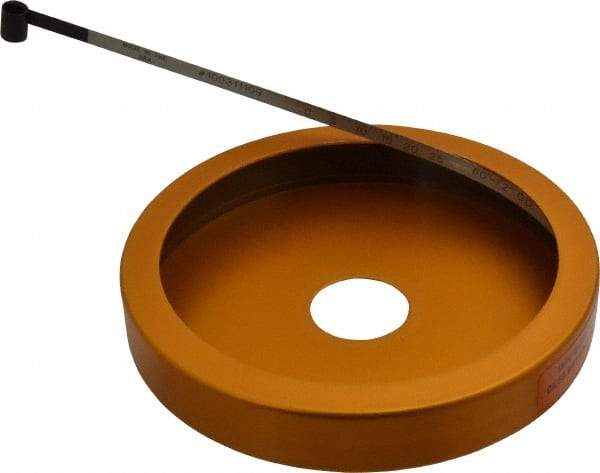 Made in USA - 0.001 Inch Graduation, 60 to 72 Inch Measurement, Spring Steel Diameter Tape Measure - 1/2 Inch Wide, 0.01 Inch Thick - Eagle Tool & Supply