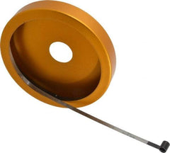 Made in USA - 0.001 Inch Graduation, 72 to 84 Inch Measurement, Spring Steel Diameter Tape Measure - 1/2 Inch Wide, 0.01 Inch Thick - Eagle Tool & Supply