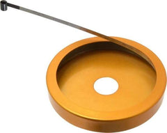 Made in USA - 0.001 Inch Graduation, 96 to 108 Inch Measurement, Spring Steel Diameter Tape Measure - 1/2 Inch Wide, 0.01 Inch Thick - Eagle Tool & Supply