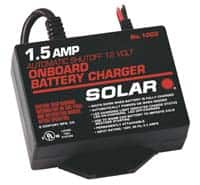 Solar - 12 Volt Specialty Charger - Eagle Tool & Supply