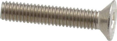 Value Collection - M3x0.50 Metric Coarse Hex Socket Drive, 90° Flat Screw - Grade 18-8 & Austenitic A2 Stainless Steel, Uncoated, Fully Threaded, 16mm OAL - Eagle Tool & Supply