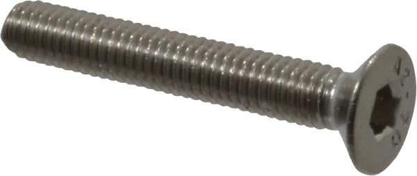 Value Collection - M3x0.50 Metric Coarse Hex Socket Drive, 90° Flat Screw - Grade 18-8 & Austenitic A2 Stainless Steel, Uncoated, Fully Threaded, 20mm OAL - Eagle Tool & Supply