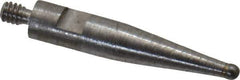 SPI - 0.04" Ball Diam, Carbide, Ball Test Indicator Contact Point - 1/2" Contact Point Length, Use with Brown & Sharpe Test Indicators - Eagle Tool & Supply