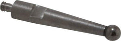 SPI - 0.08" Ball Diam, Carbide, Ball Test Indicator Contact Point - 1/2" Contact Point Length, Use with Brown & Sharpe Test Indicators - Eagle Tool & Supply
