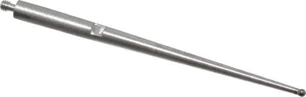 SPI - 0.04" Ball Diam, Carbide, Ball Test Indicator Contact Point - 1.437" Contact Point Length, Use with Brown & Sharpe Test Indicators - Eagle Tool & Supply