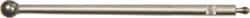 SPI - 0.032" Ball Diam, Carbide, Ball Test Indicator Contact Point - 5/8" Contact Point Length, Use with Starrett Test Indicators - Eagle Tool & Supply