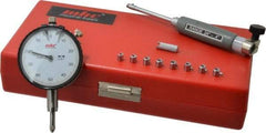 Value Collection - 9 Anvil, 0.24 to 0.4" Dial Bore Gage - 0.001" Graduation, 1.57" Gage Depth - Eagle Tool & Supply
