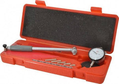 Value Collection - 6 Anvil, 1.4 to 2.4" Dial Bore Gage - 0.0005" Graduation, 6" Gage Depth - Eagle Tool & Supply