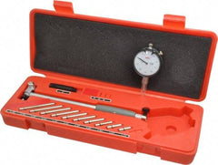 Value Collection - 11 Anvil, 2 to 6" Dial Bore Gage - 0.0005" Graduation, 6" Gage Depth - Eagle Tool & Supply