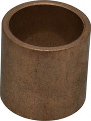 Boston Gear - 1-1/4" Inside x 1-1/2" Outside Diam, Oil Impregnated Bronze SAE-841 Sleeve Bearing - 1-1/2" OAL - Eagle Tool & Supply
