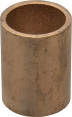Boston Gear - 1-1/4" Inside x 1-1/2" Outside Diam, Oil Impregnated Bronze SAE-841 Sleeve Bearing - 2" OAL - Eagle Tool & Supply