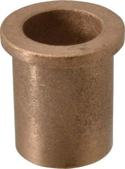 Boston Gear - 7/8" Inside x 1-1/8" Outside Diam, Oil Impregnated Bronze Sleeve Bearing - 1-3/8" Flange Outside Diam, 5/32" Flange Thickness, 1-1/2" OAL - Eagle Tool & Supply